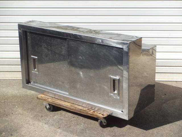 ステンレス 変形吊戸棚 戸棚 950×350×400(500)