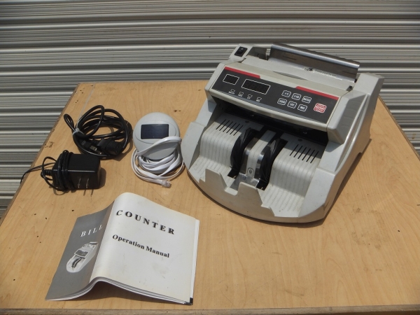 Bill Counter　紙幣カウンター器　HL-2400UV/MG　中古