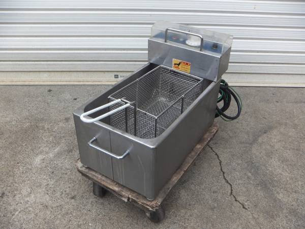 ニチワ　業務用卓上電気フライヤー MMF-8 100V