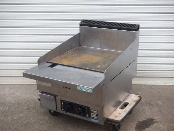 タニコー　卓上グリドル　都市ガス　中古厨房機器