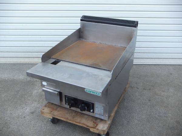 タニコー　卓上ガスグリドル　都市ガス 厨房機器