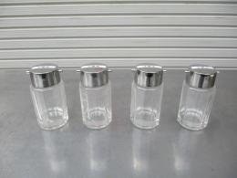 【醤油差し　4ヶ】　W65×D55×H120　業務用　店舗用品　中古　厨房